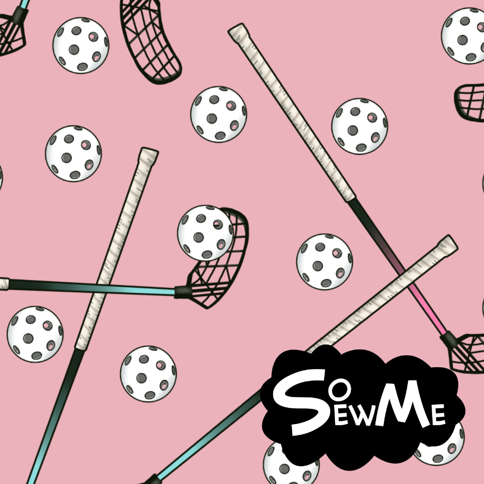 Innebandy Summer Pink GOTS-Jogging/French Terry