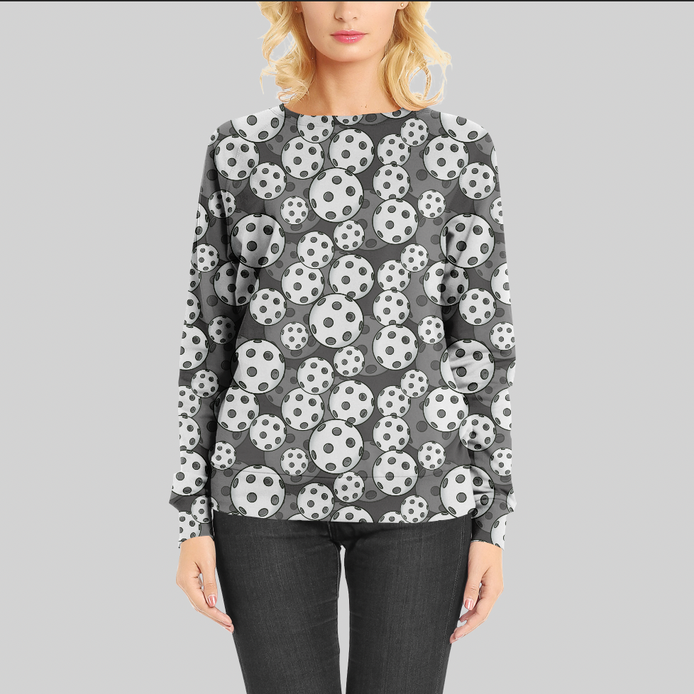 Innebandybollar Grey GOTS-Trikå/Jersey