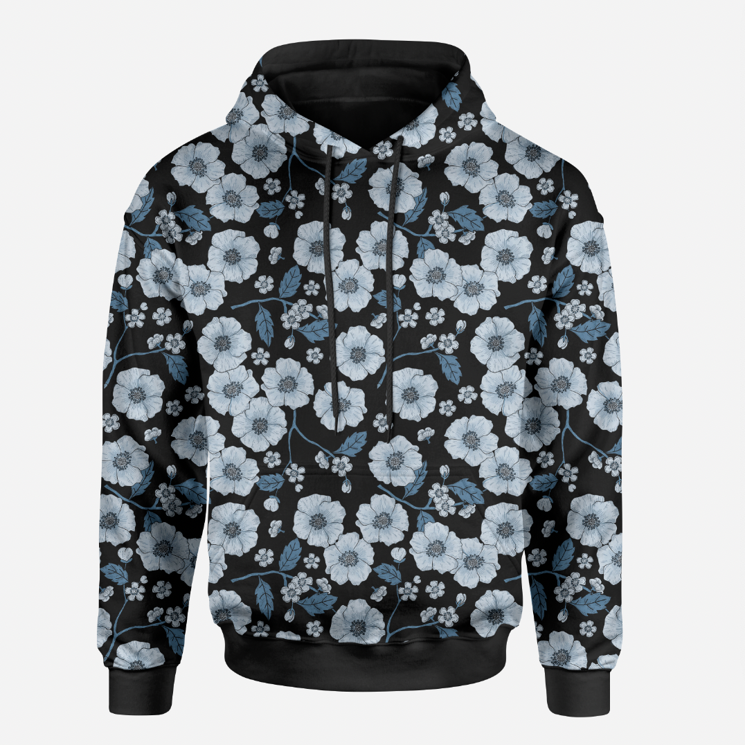 FALLing in Love Black/Blue GOTS-Trikå/Jersey