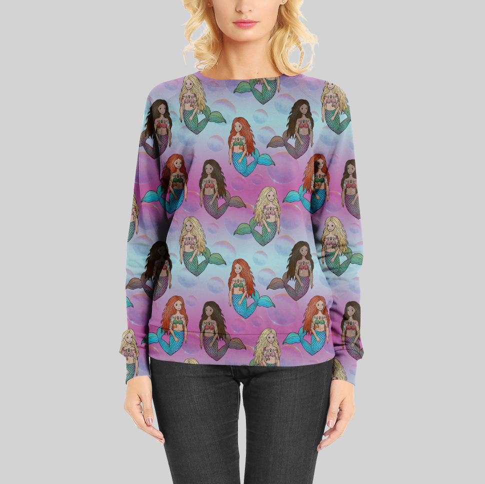 Sisters of the Sea Gradient GOTS-Trikå/Jersey