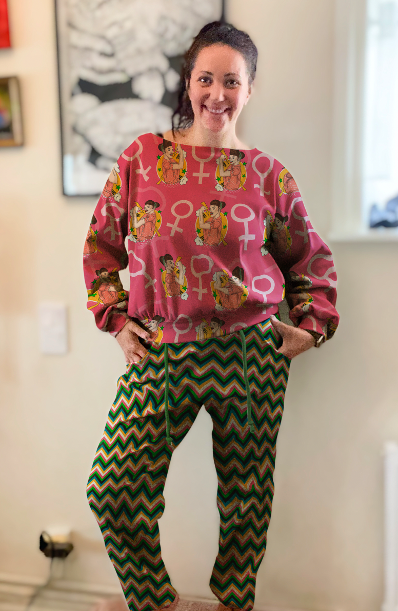 Strong Woman Pink Sport/Bad Lycra