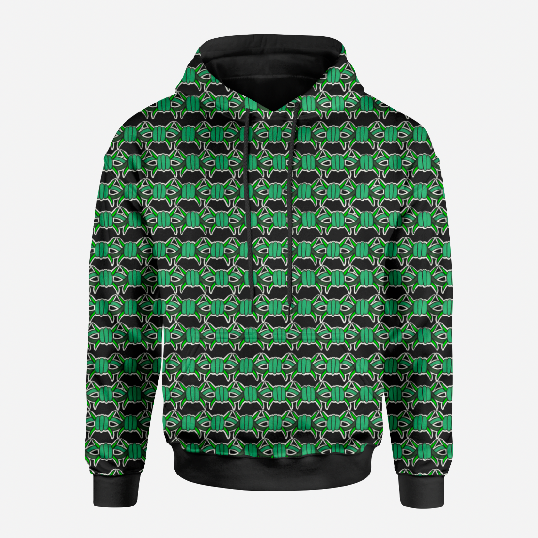 Wire Green GOTS-Jogging/French Terry