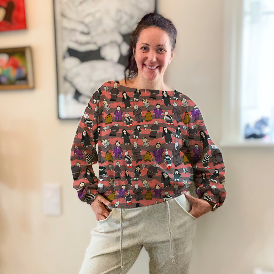 Lego Adams Family GOTS-Trikå/Jersey