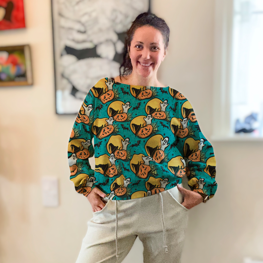 Halloween GOTS-Trikå/Jersey