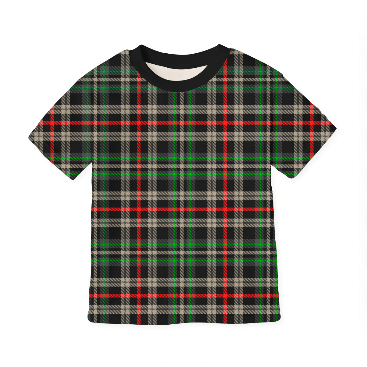 Punk Tartan GOTS-Trikå/Jersey