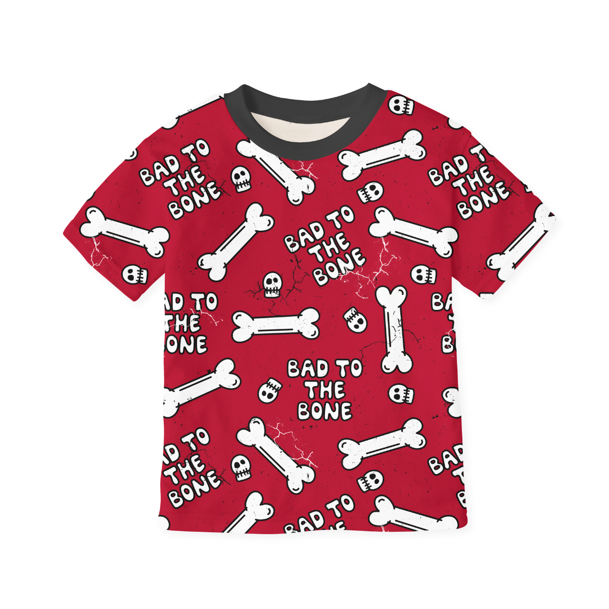 Bad to The Bone Red GOTS-Trikå/Jersey