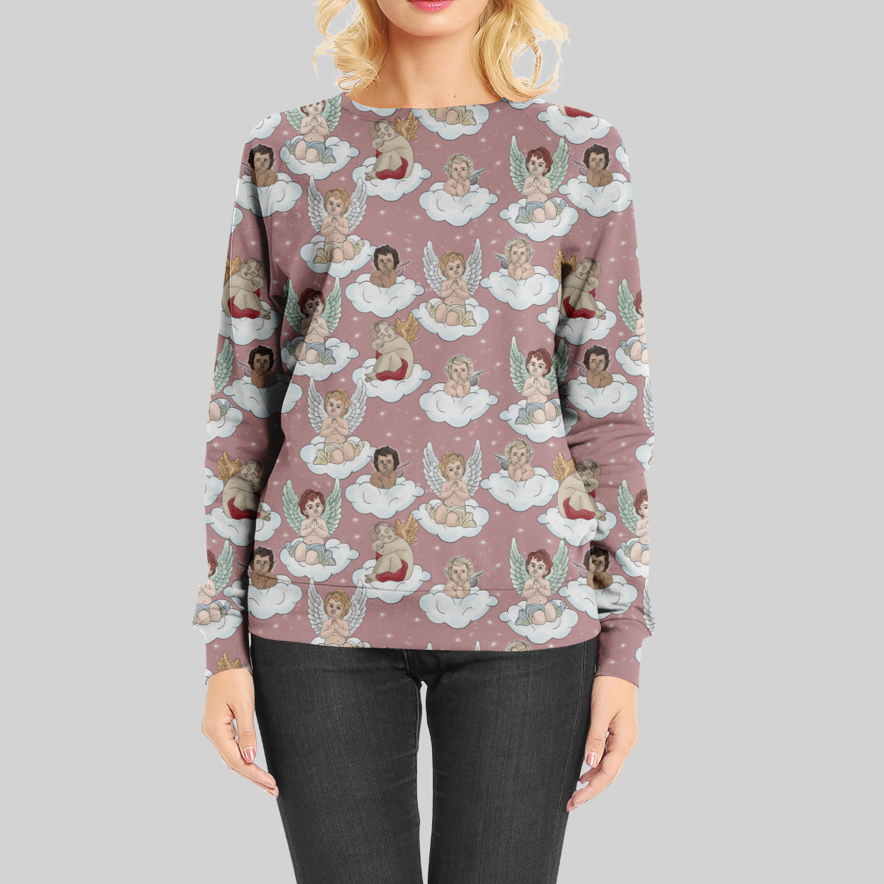 Keruber Dusty Rose GOTS-Trikå/Jersey