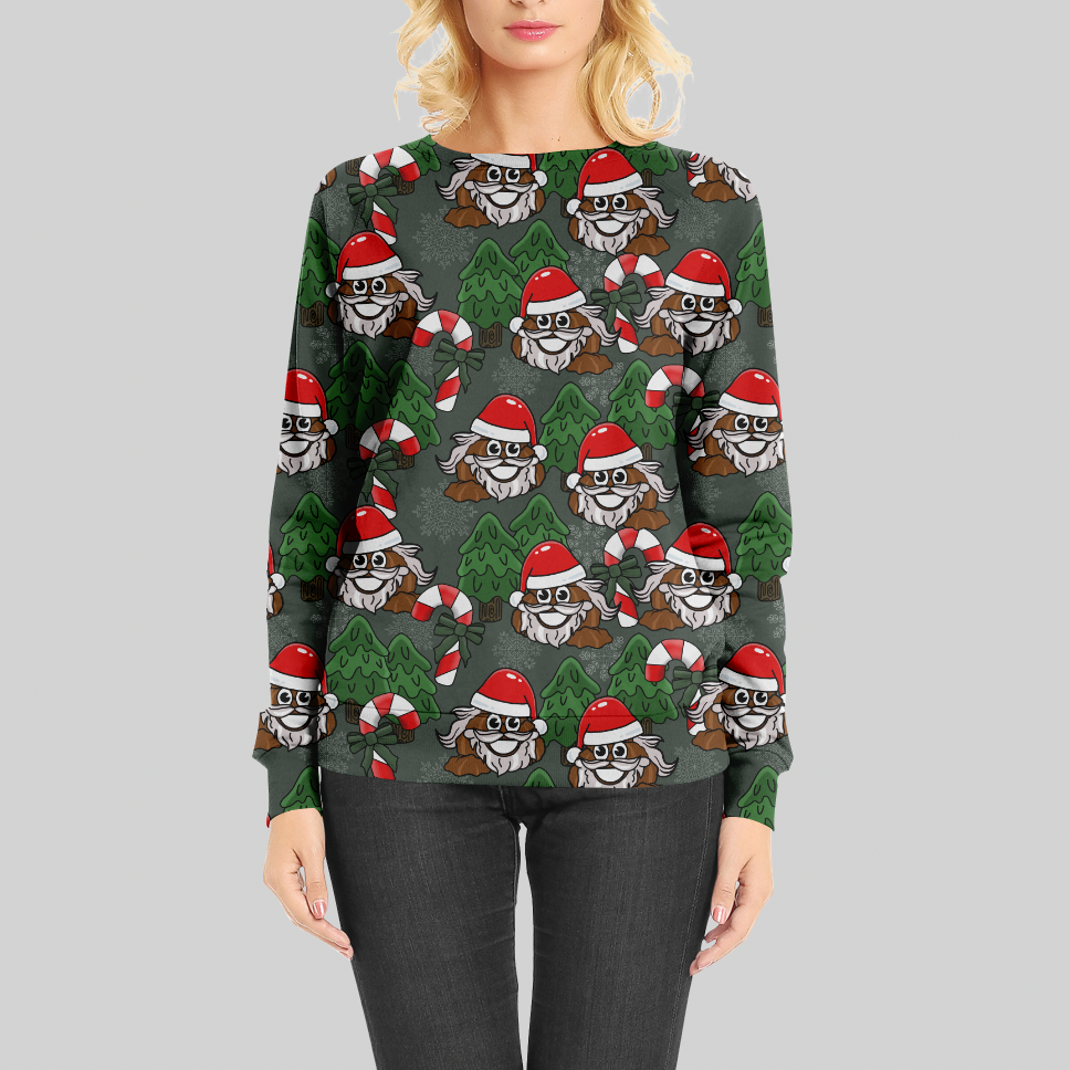 FA(R)Ther Christmas Green GOTS-Trikå/Jersey