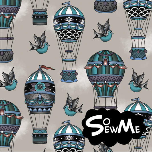 Air Traveller Beige GOTS-Jogging/French Terry