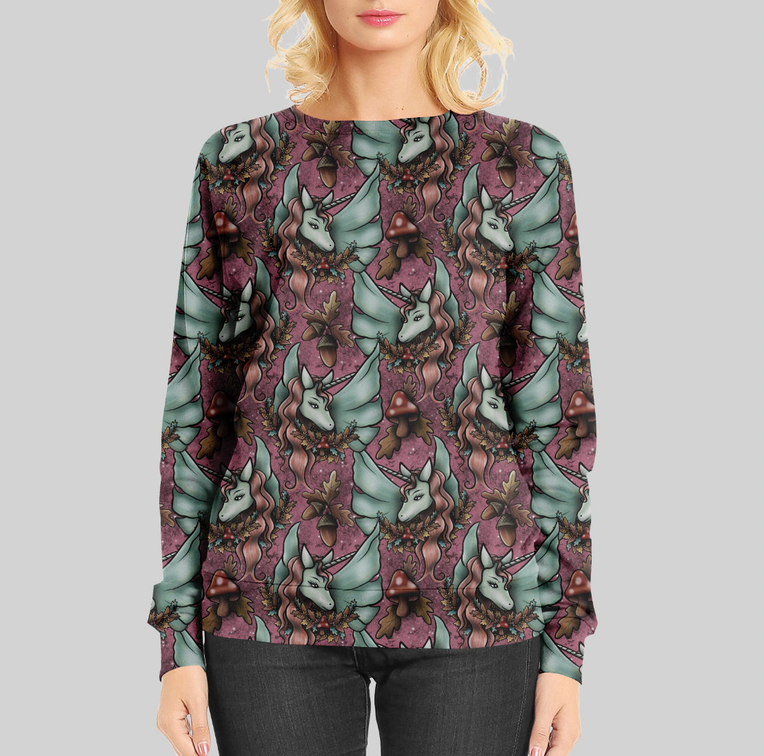 Autumn Unicorns GOTS-Trikå/Jersey