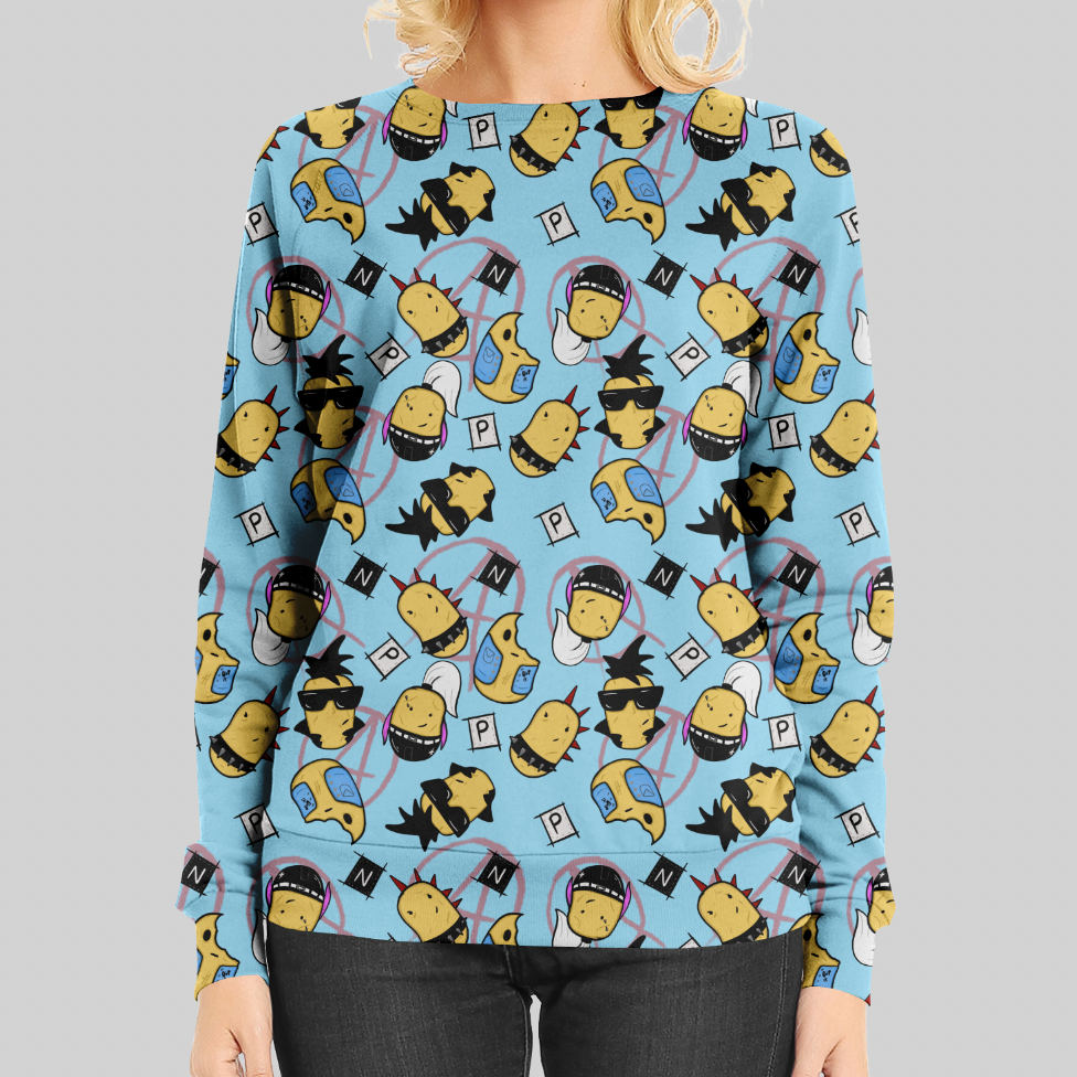 Punk Nuggets Blue GOTS-Trikå/Jersey