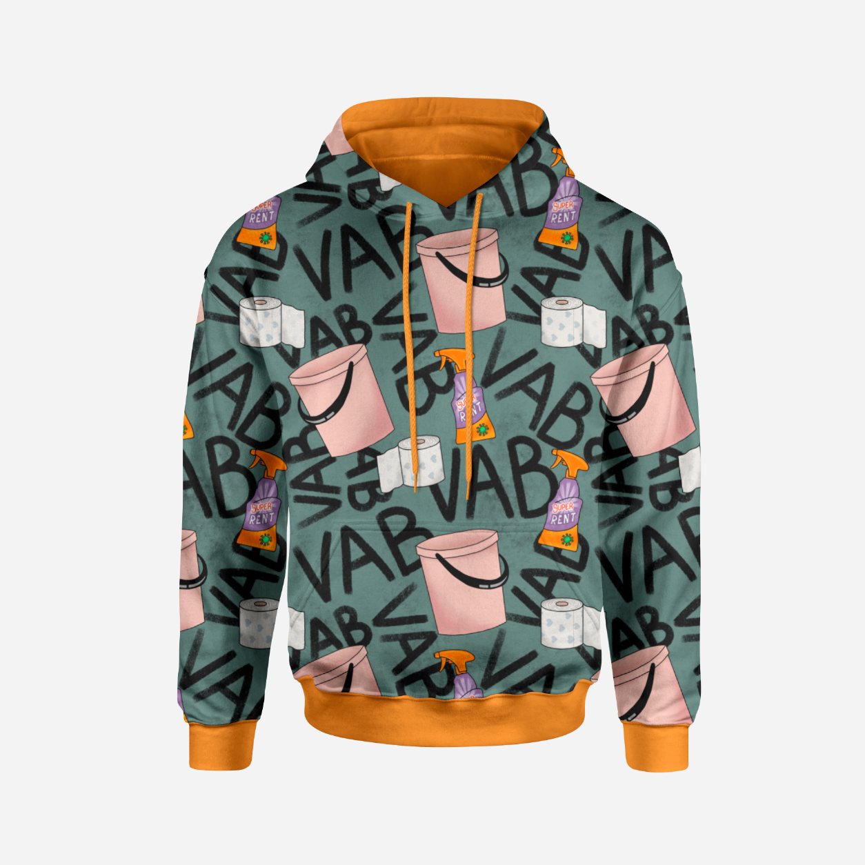 VABB Petrol GOTS-Jogging/French Terry