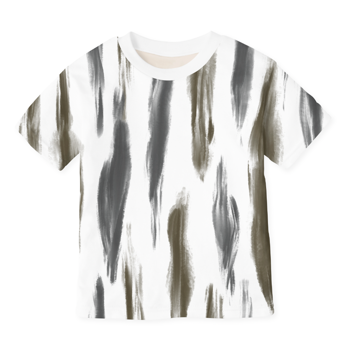 Hippie Black on White GOTS-Trikå/Jersey