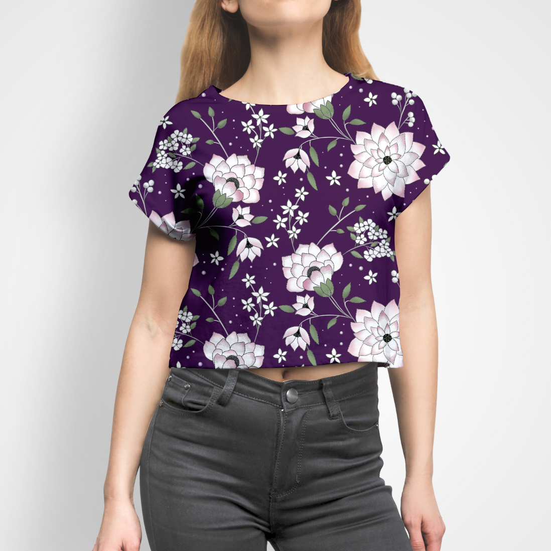 Majken Dark Purple GOTS-Trikå/Jersey