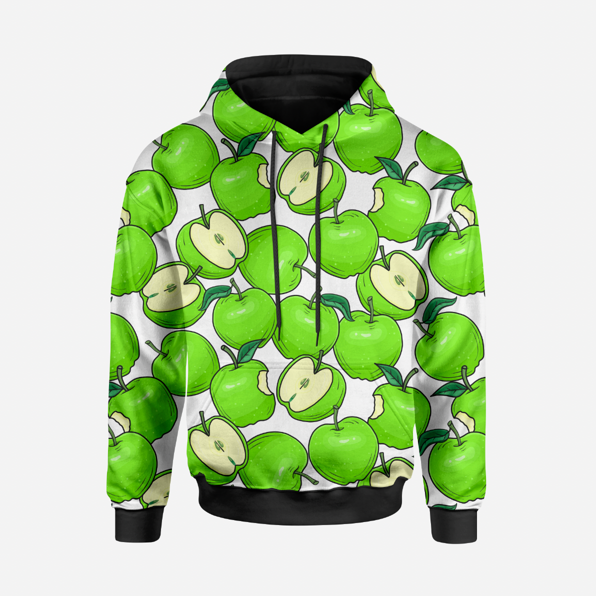 Äppel Päppel Grön GOTS-Jogging/French Terry
