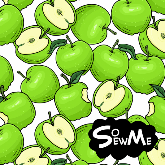 Äppel Päppel Grön GOTS-Jogging/French Terry