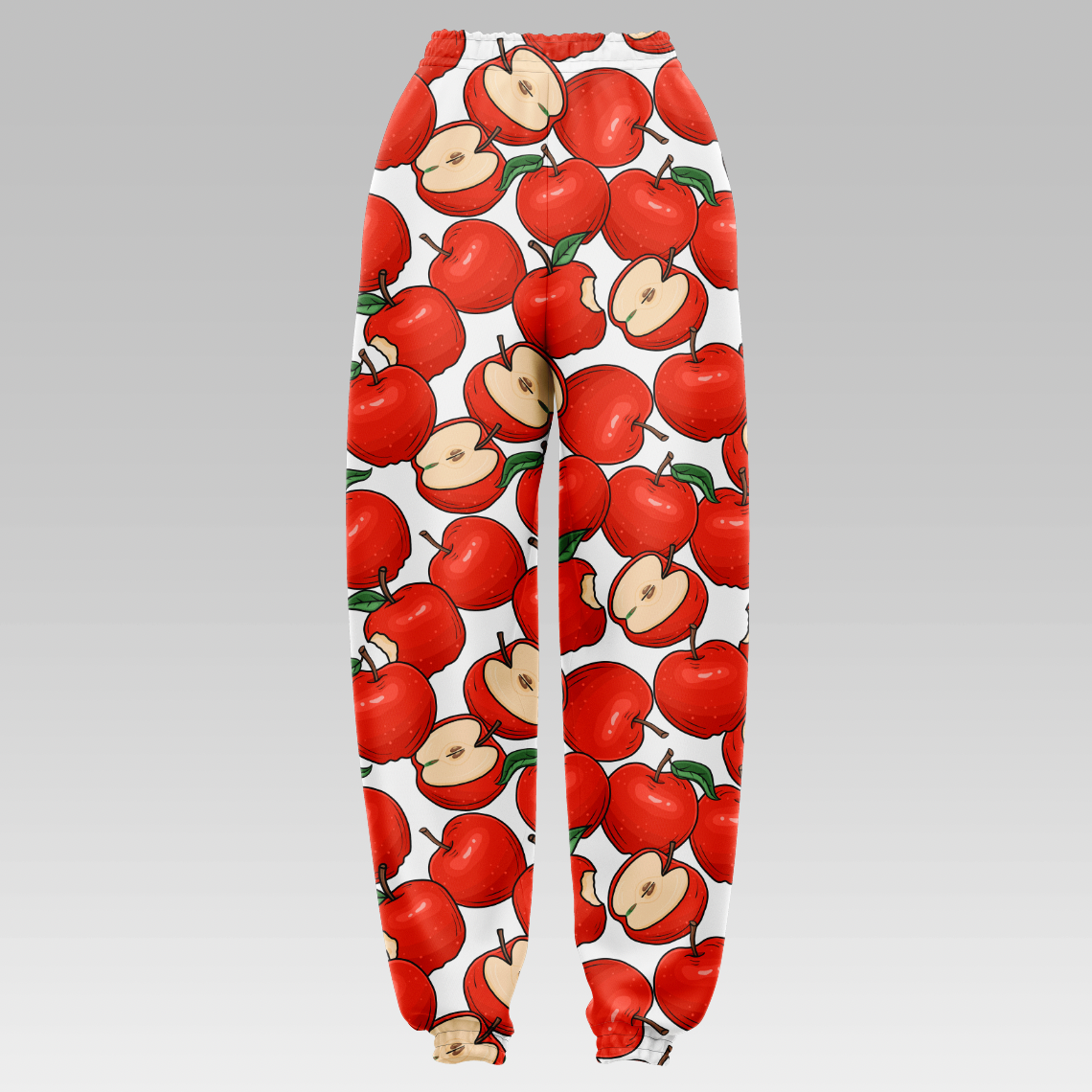 Äppel Päppel Röd GOTS-Jogging/French Terry