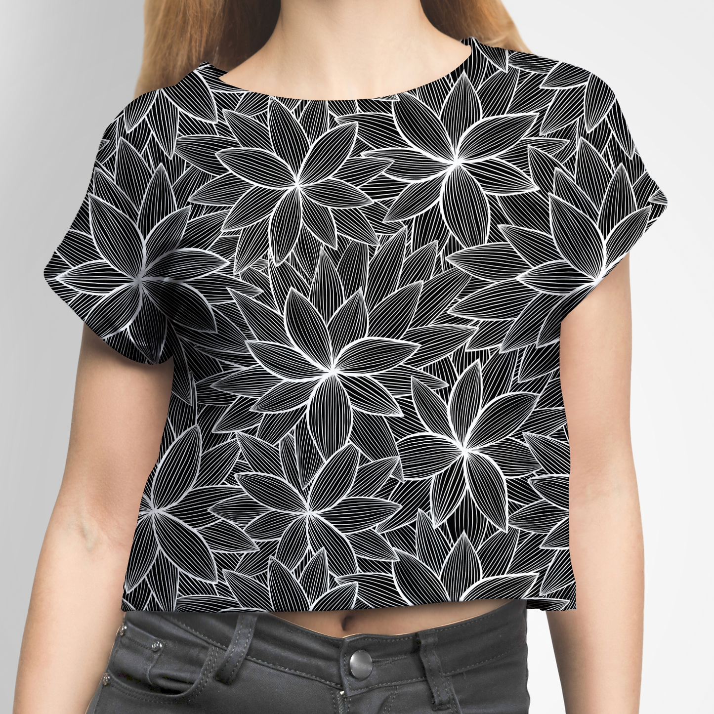 Fanatic Flowers Black/White Apella Jersey