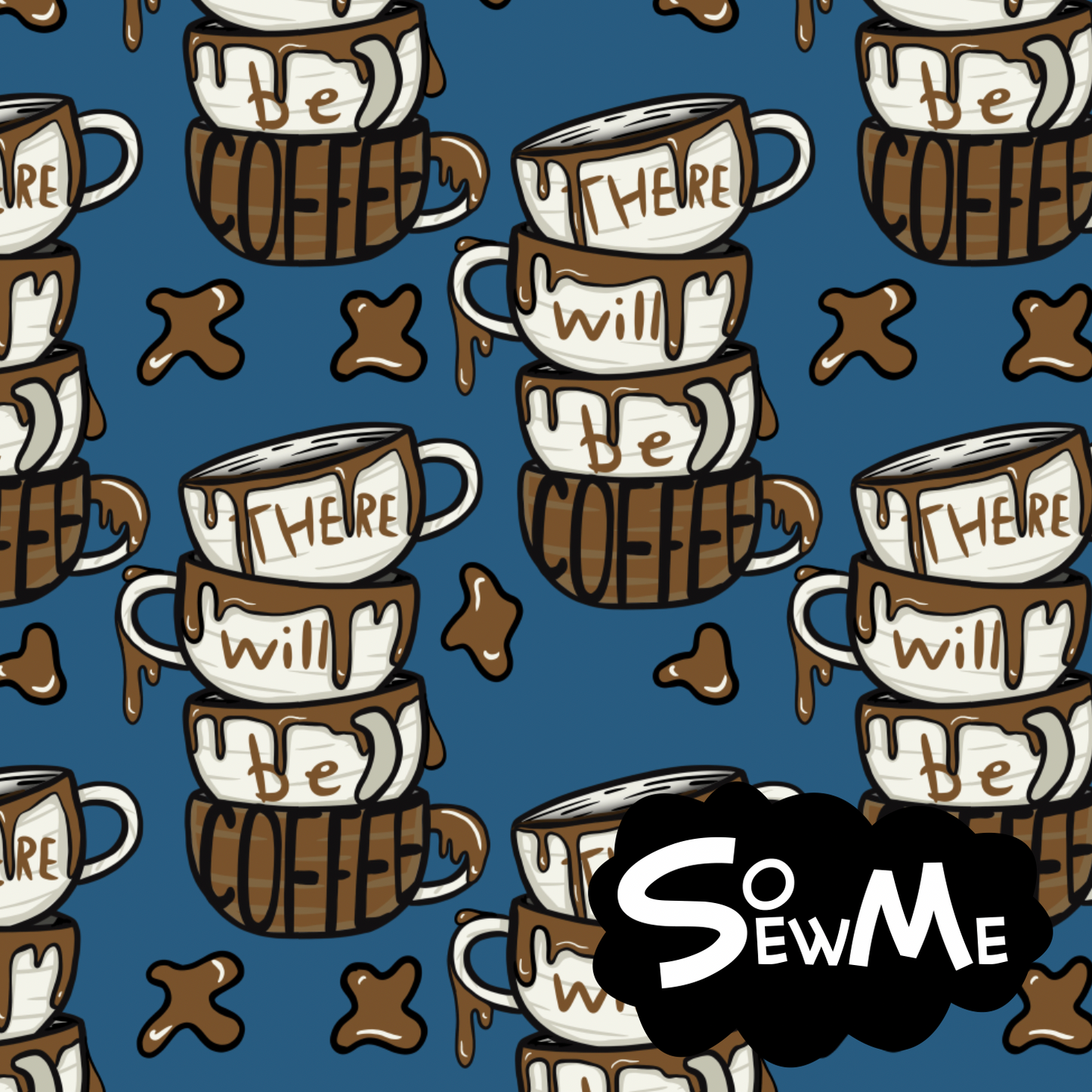 There will be Coffee Blue GOTS-Trikå/Jersey