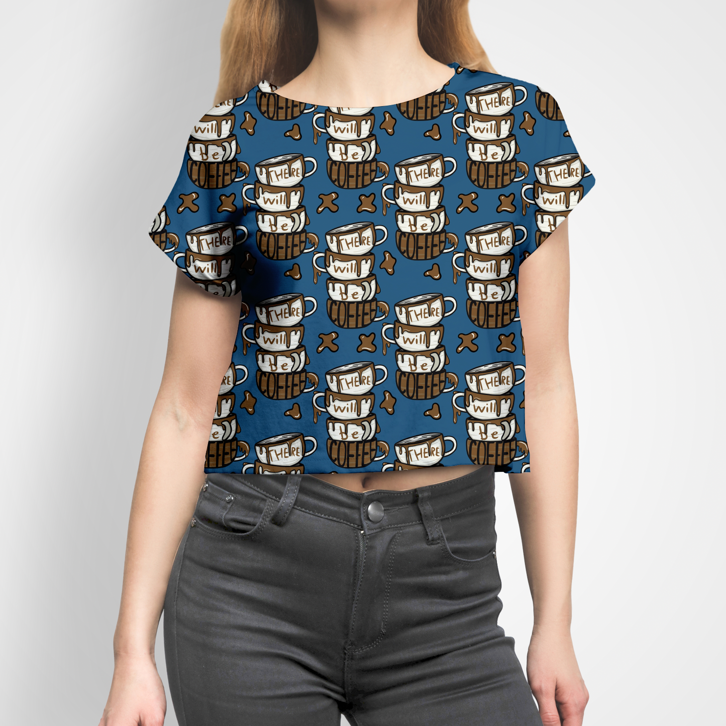 There will be Coffee Blue GOTS-Trikå/Jersey