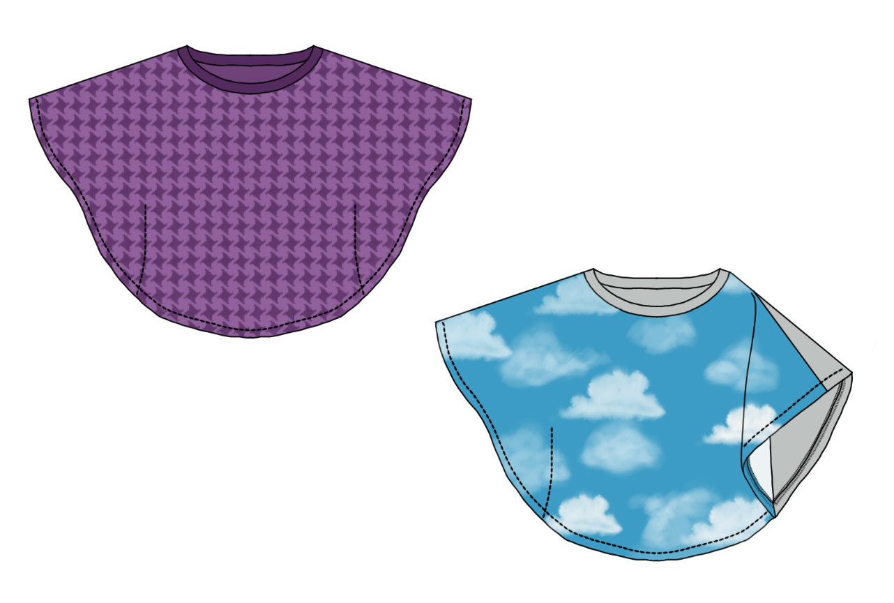 Easy Breezy Top Strl 74-170 PDF-mönster