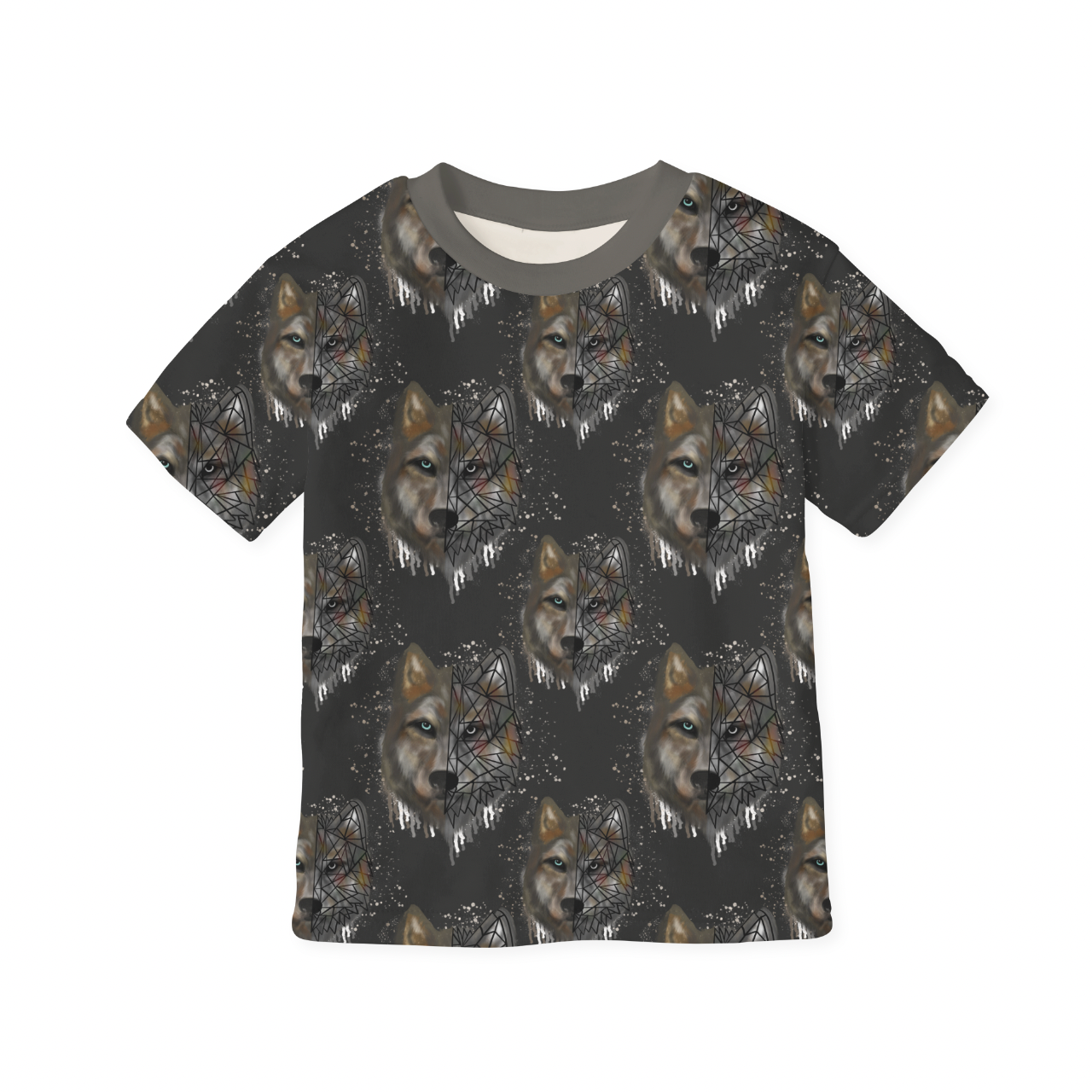 Geometrical Wolf GOTS-Jogging/French Terry Round 12 2022