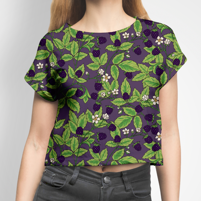 Blackberries Purple Apella Jersey