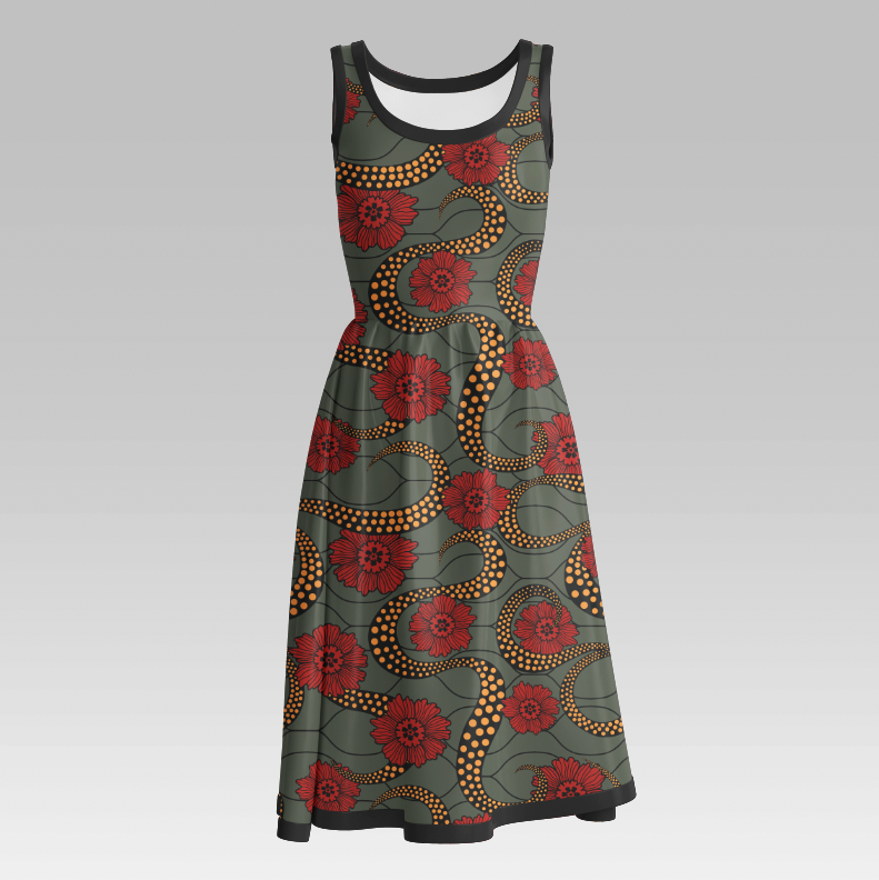 Sigrid Red/Dark Khaki Apella-Jersey Round 10 2022