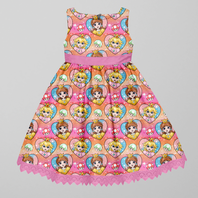 Peachy Princesses GOTS-Trikå/Jersey