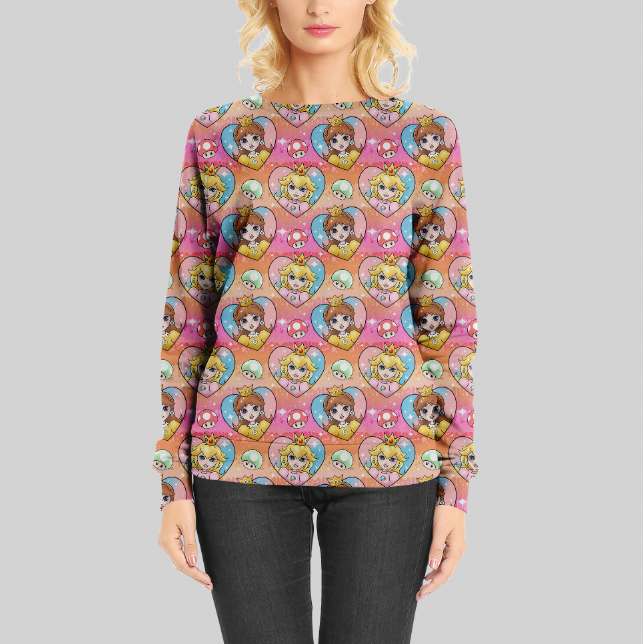 Peachy Princesses GOTS-Trikå/Jersey