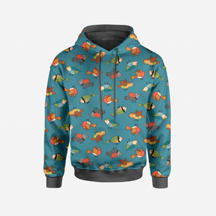 Birdies Teal GOTS-Trikå/Jersey
