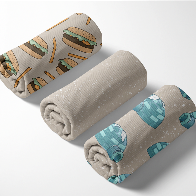 Ribbad GOTS-Trikå Burgare Nude