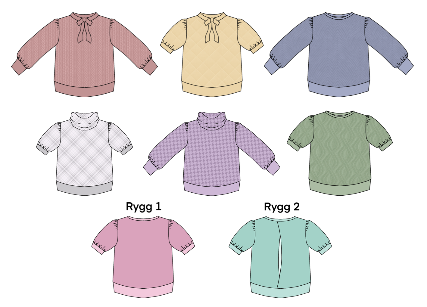 Back Me Up Strl 34-56 PDF-mönster