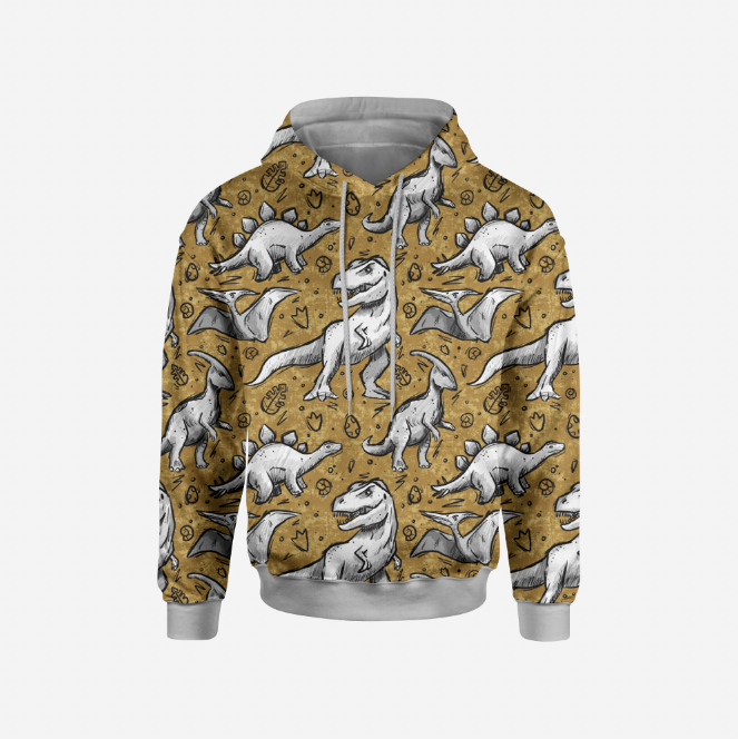 Sketchy Dinos GOTS-Trikå/Jersey