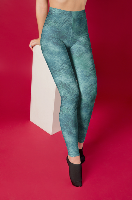 Grungy Teal Bad/Sportlycra