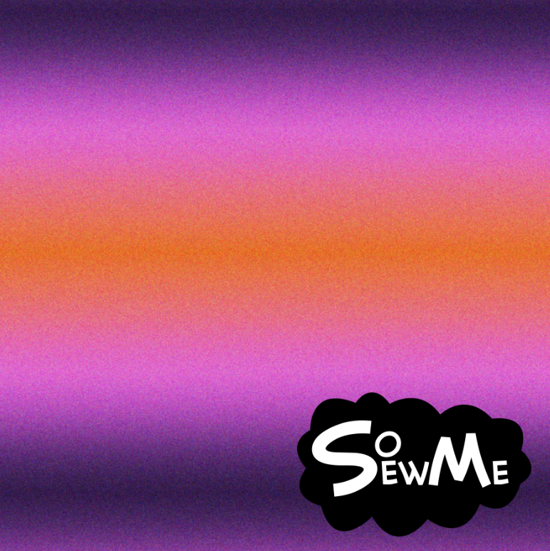 Ombre Pink-Purple-Orange GOTS-Trikå/Jersey