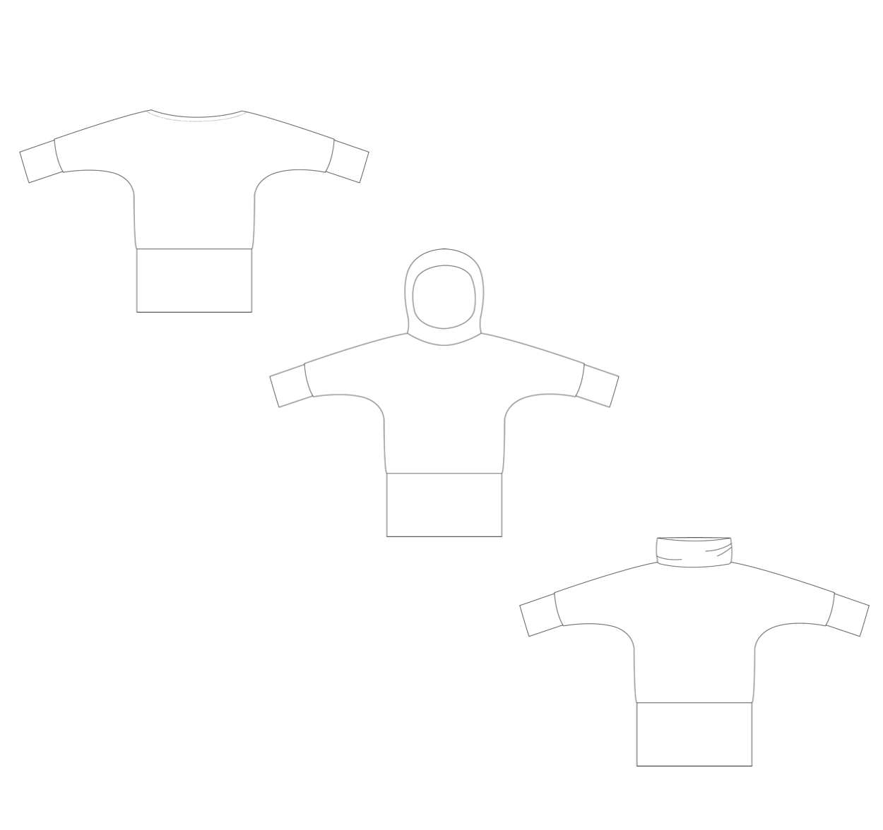 Foxy Baby Strl 74-170 PDF-mönster