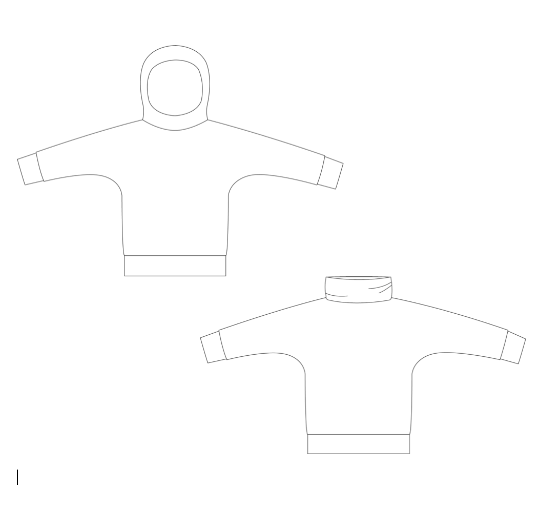 So Speedy Tröja Strl 74-170 PDF-mönster