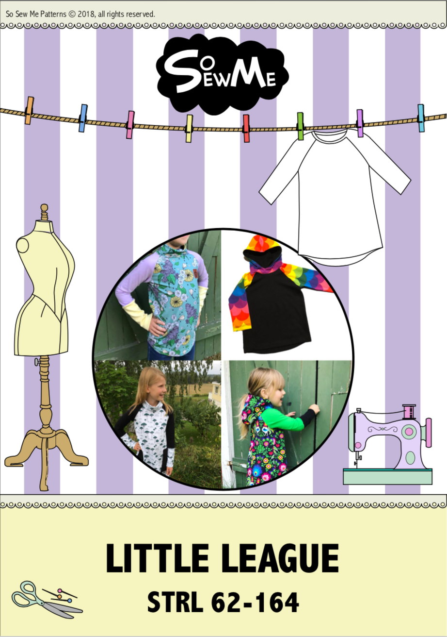 Little League Strl 62-164 Pappersmönster