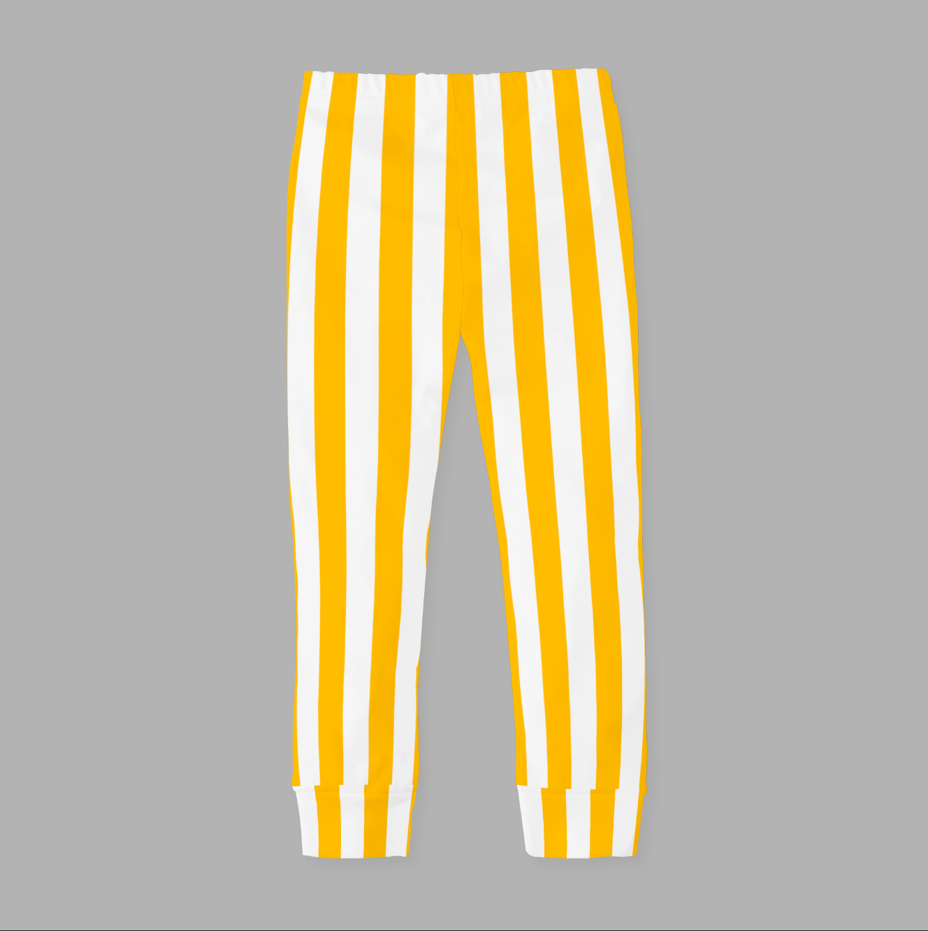 Vertical Stripes Yellow/White GOTS-Trikå/Jersey