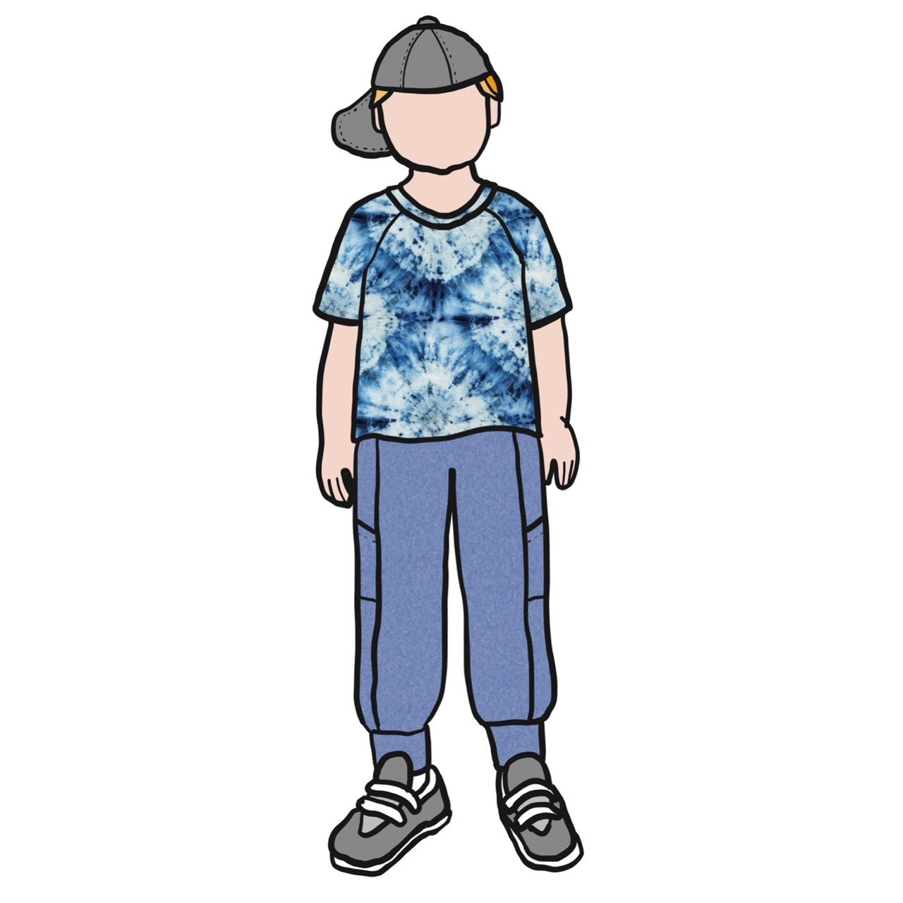 Batik Orange Trikå/Jersey