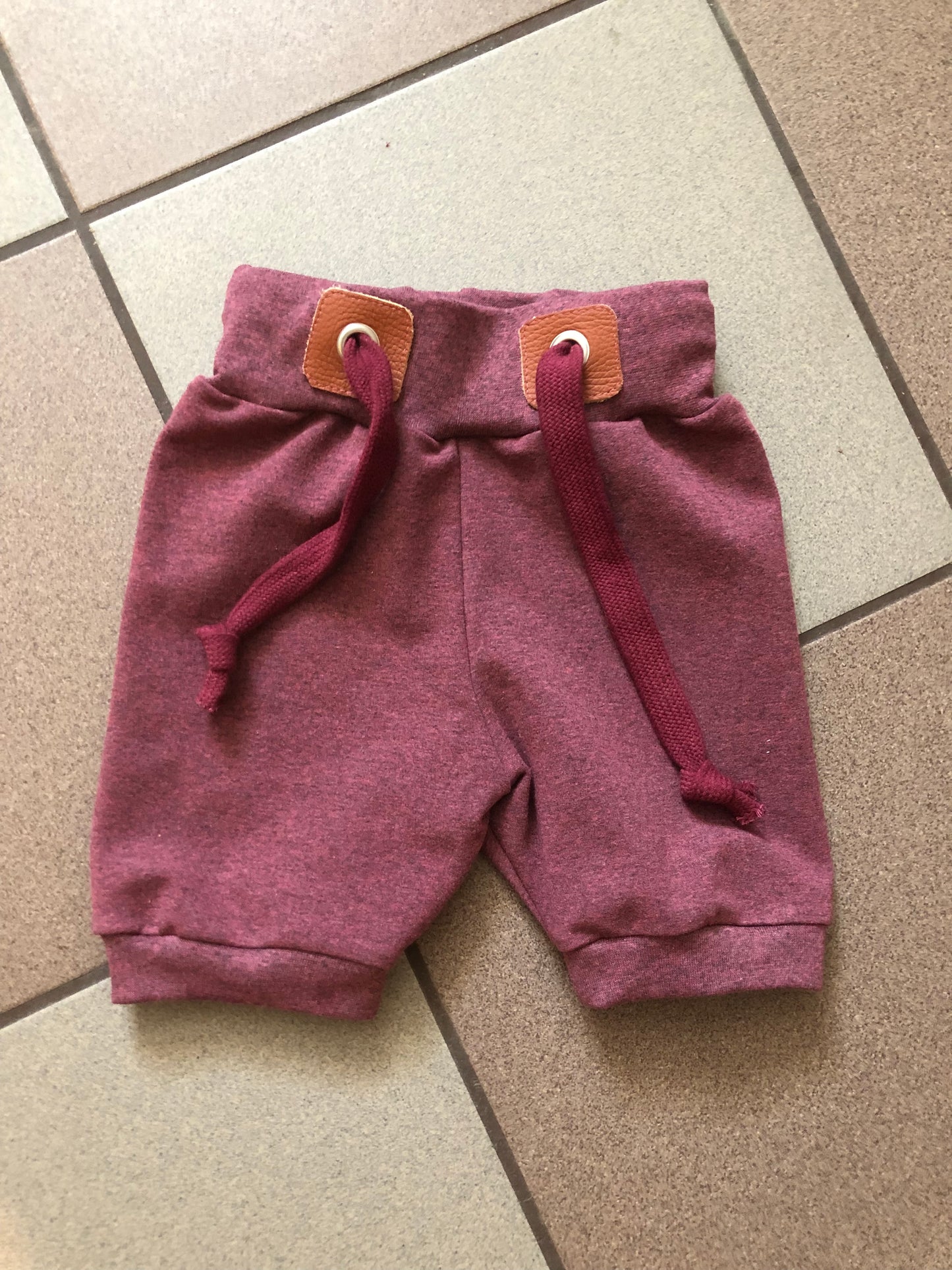 Öglad jogging Dark Salmon Melange