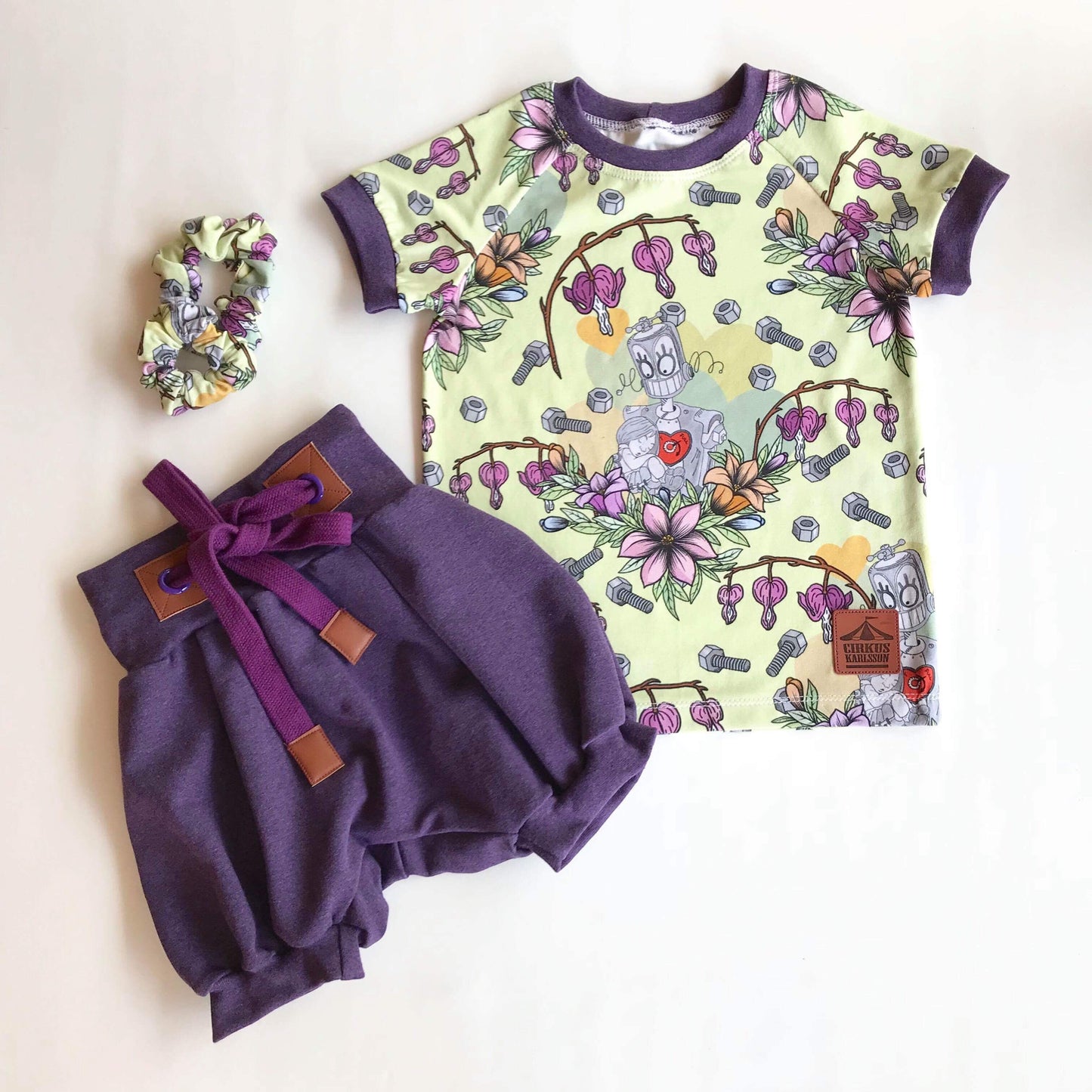 Love Robot Syren GOTS-trikå