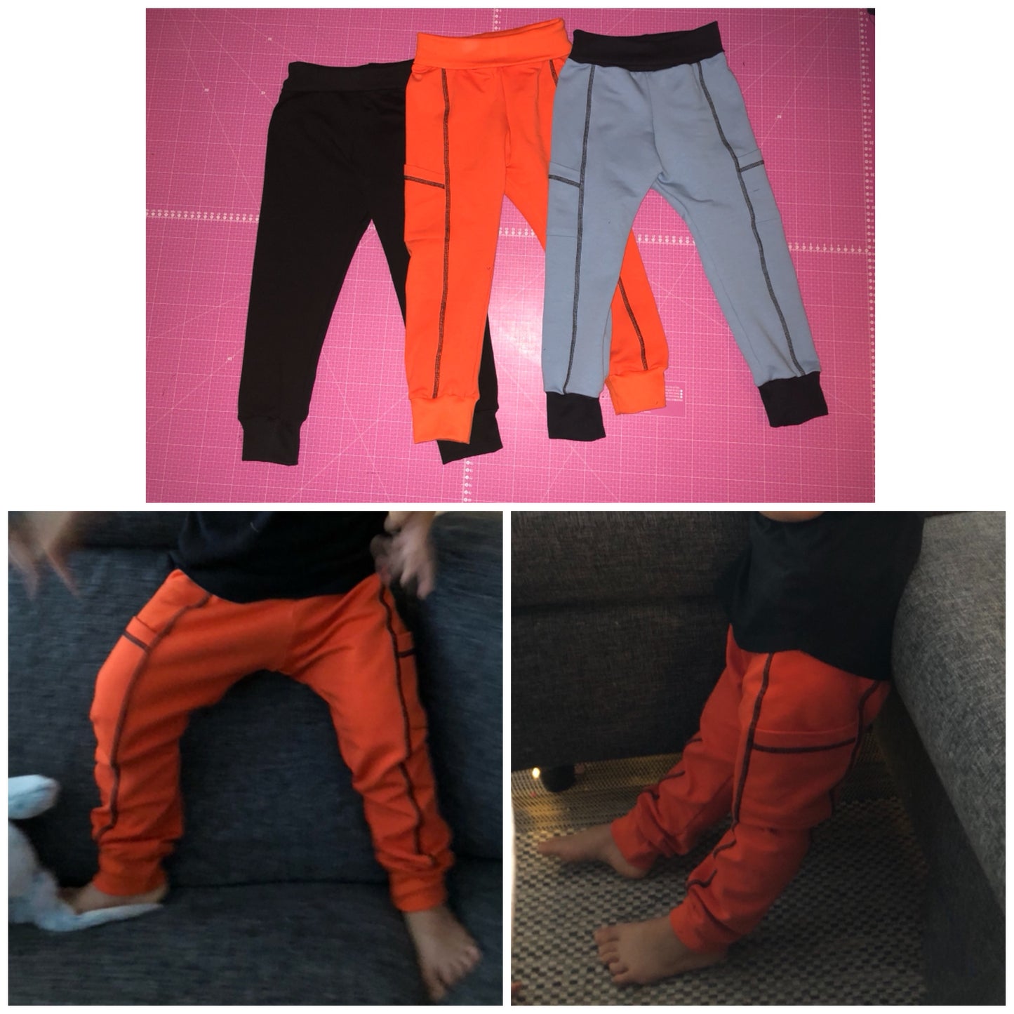 Easy Peasy Pants strl 56-140 PDF-mönster