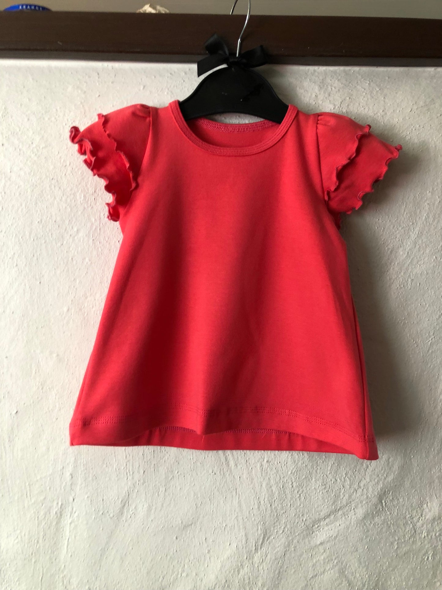 Mudd, rundstickad extra bred, Coral