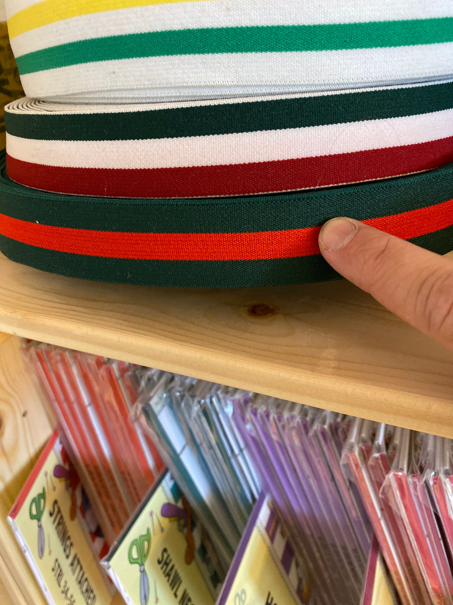 Jacquard-resår 3 cm