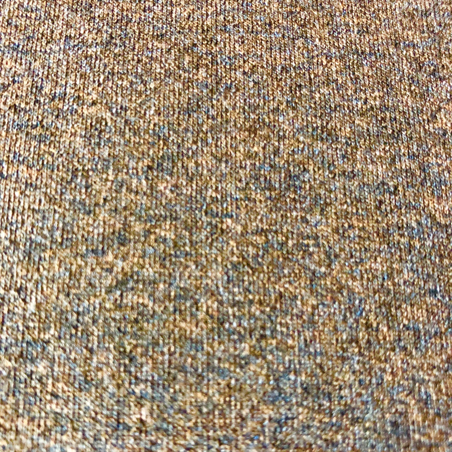 Mudd, rundstickad extra bred, Rust Melange