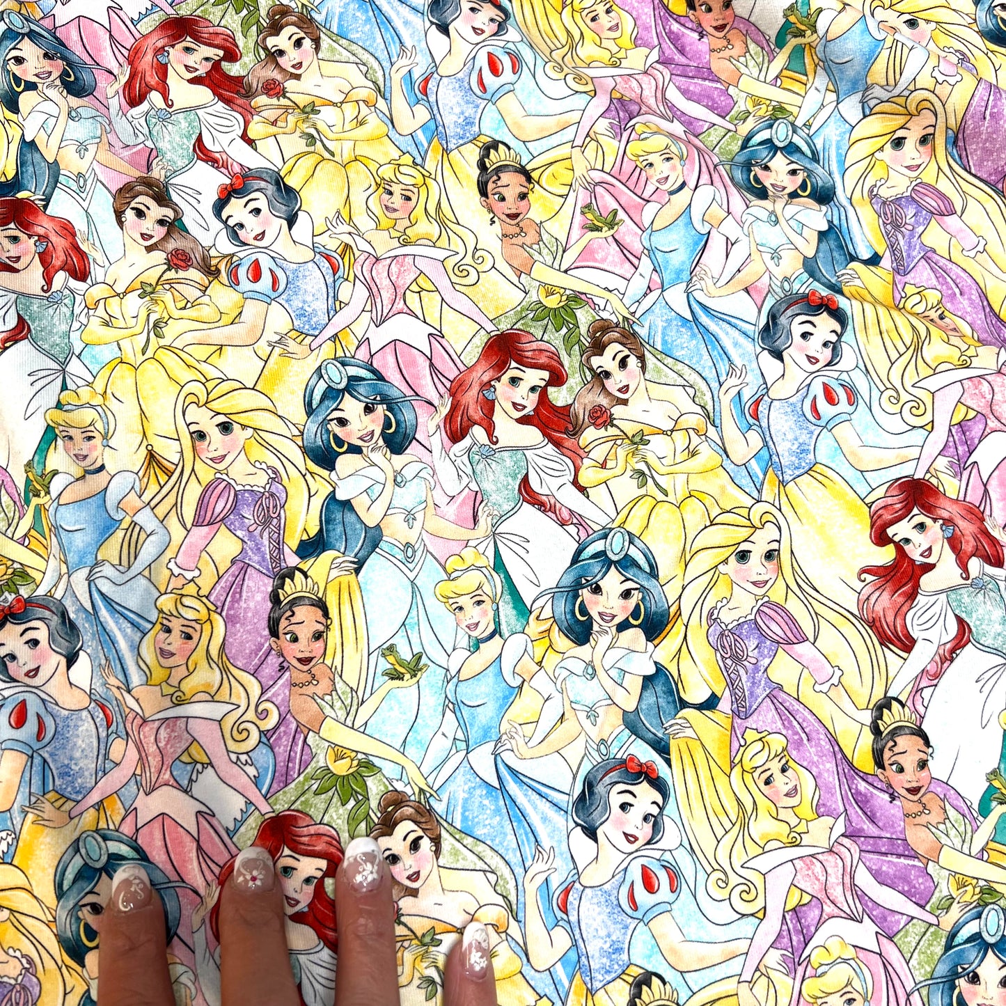 Pastellprinsessor Öglad Jogging/French Terry