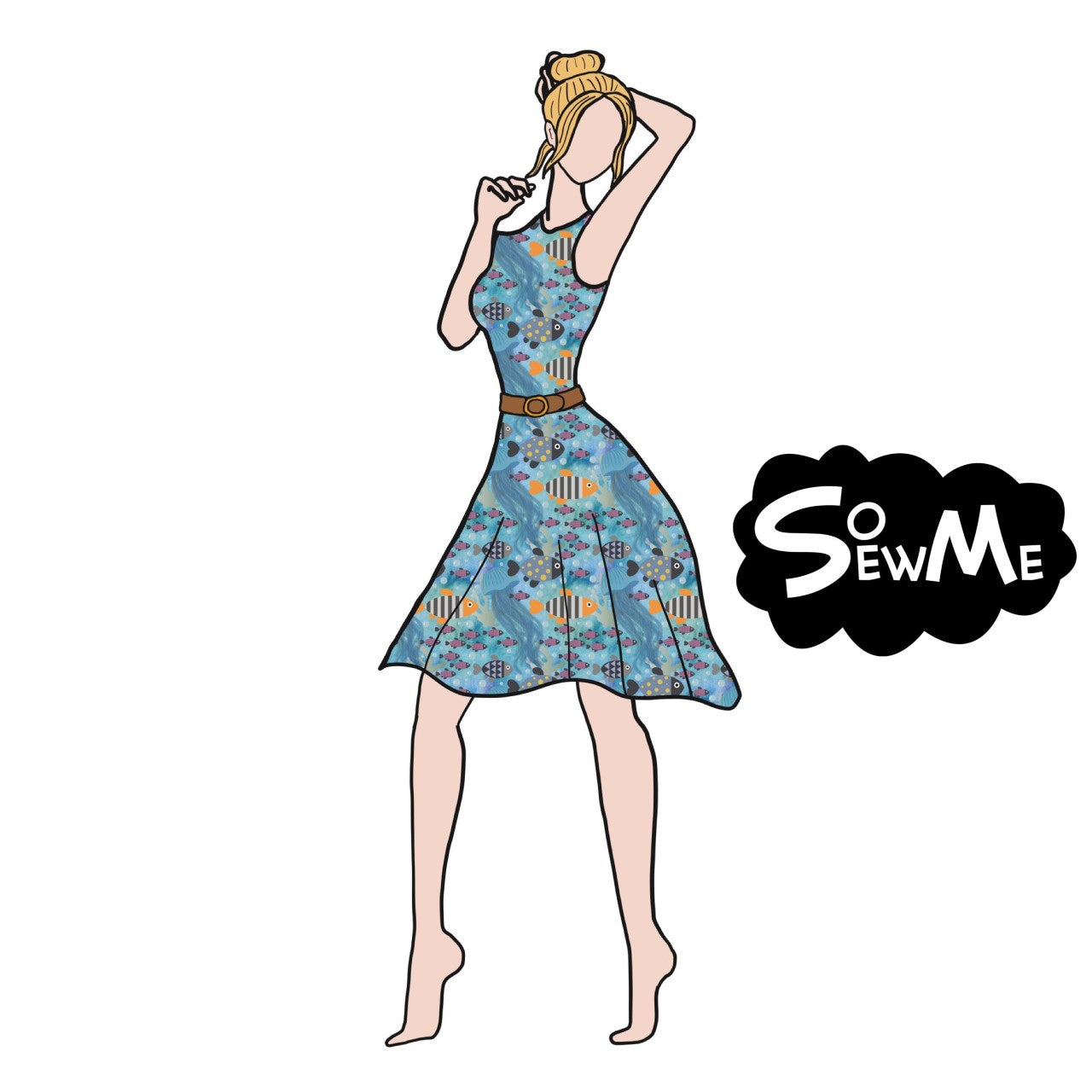 Sealife Blue Trikå/Jersey