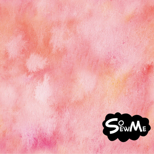 Watercolor Peach Trikå/Jersey